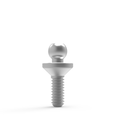 Aditamento de bola recto 8.9mm/1mm