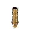 Base de Titanio Recta, No Rotatoria, compatible con Hiossen® ET Regular