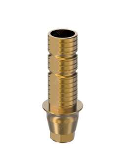 Base de Titanio Recta, No Rotatoria, compatible con Hiossen® ET Regular