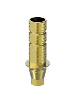 Base de Titanio Recta, No Rotatoria, compatible con Nobel Biocare® Conical Connection NP