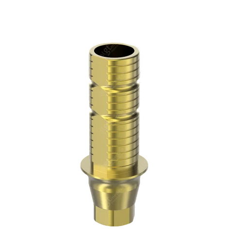 Base de Titanio Recta, No Rotatoria, compatible con Nobel Biocare® Conical Connection RP