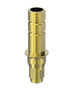 Base de Titanio Recta, No Rotatoria, compatible con Straumann® Bone Level RC®