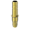 Base de Titanio Recta, No Rotatoria, compatible con Straumann® Bone Level RC®