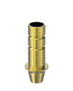Base de Titanio Recta, Rotatoria, compatible con Nobel Biocare® Conical Connection NP
