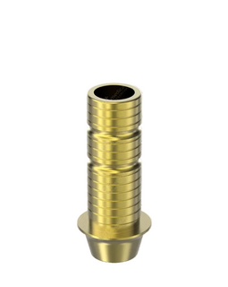 Base de Titanio Recta, Rotatoria, compatible con Straumann® Bone Level RC®