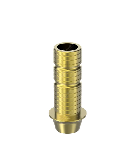 Base de Titanio Recta, Rotatoria, compatible con Straumann® Bone Level RC®