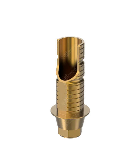 Base de Titanio Angulada, No Rotatoria, compatible con Hiossen® ET Regular