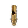 Base de Titanio Angulada, No Rotatoria, compatible con Hiossen® ET Regular