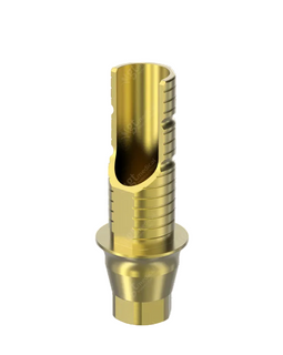 Base de Titanio Angulada, No Rotatoria, compatible con Nobel Biocare® Conical Connection RP