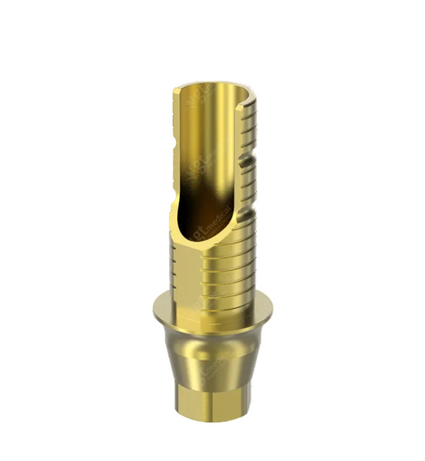 Base de Titanio Angulada, No Rotatoria, compatible con Nobel Biocare® Conical Connection RP