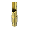 Base de Titanio Angulada, No Rotatoria, compatible con Nobel Biocare® Conical Connection RP