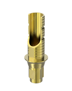Base de Titanio Angulada, No Rotatoria, compatible con Straumann® Bone Level RC®