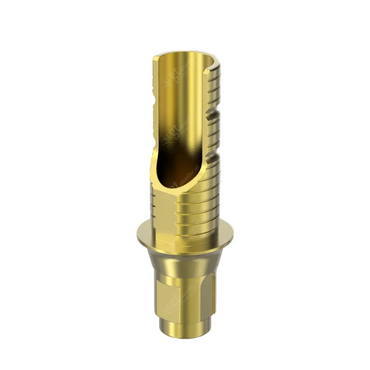 Base de Titanio Angulada, No Rotatoria, compatible con Straumann® Bone Level RC®