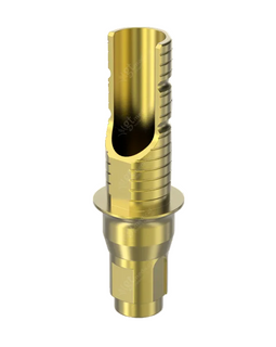 Base de Titanio Angulada, No Rotatoria, compatible con Straumann® Bone Level RC®