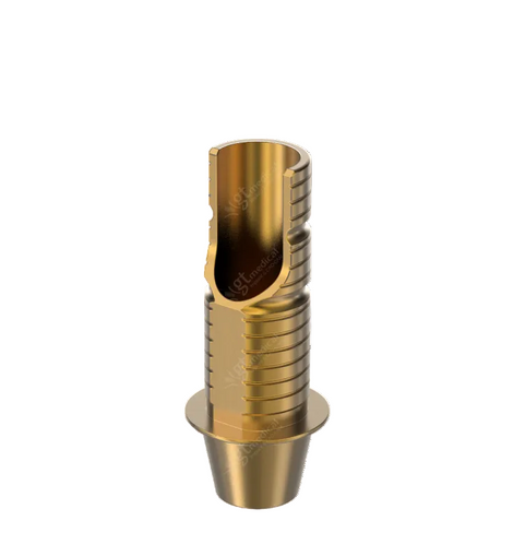 Base de Titanio Angulada, Rotatoria, compatible con Hiossen® ET Regular