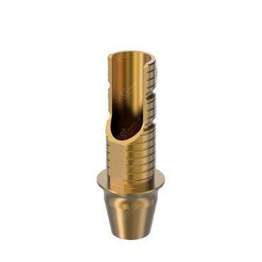 Base de Titanio Angulada, Rotatoria, compatible con Hiossen® ET Regular