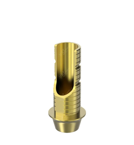 Base de Titanio Angulada, Rotatoria, compatible con Straumann® Bone Level RC®