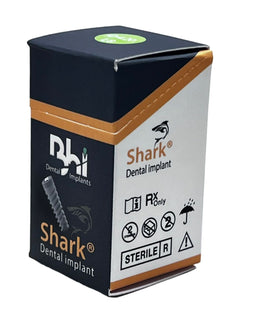 Shark® Implante Dental Cónico Autoperforante – Conexión Hexagonal Interna