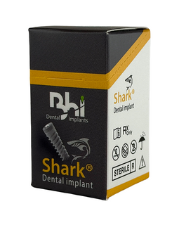 Shark® Implante Dental Cónico Autoperforante – Conexión Hexagonal Interna