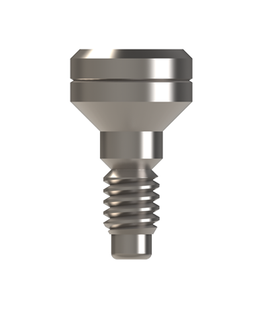 3mm Altura de Cuello - Tornillo de cicatrización de Titanio para Implante Dental de hexágono interno - Ø3.88 Cuerpo Delgado