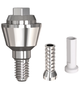 Mini Set de Multi Unit recto de Titanio para Implante Dental de Hexágono Interno