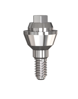 2mm Altura de Cuello - Multi Unit recto de Titanio para Implante -Dental Hexágono Interno