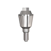 Multi Unit recto de Titanio para Implante Dental Hexágono Interno