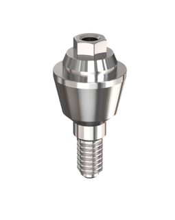 Multi Unit recto de Titanio para Implante Dental Hexágono Interno